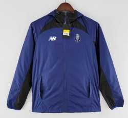 2526 por-to dark blue windbreaker jacket S-XXL